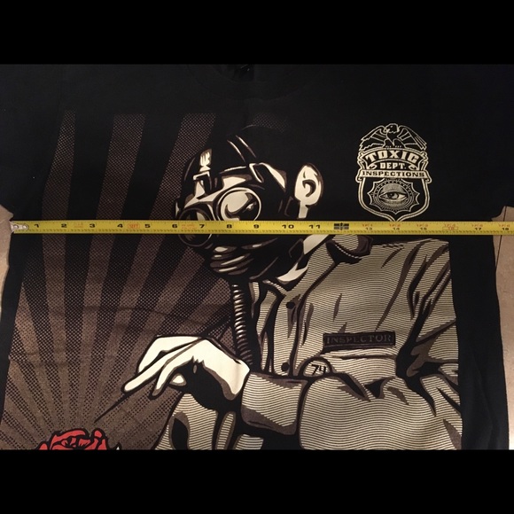 Obey “Toxic Inspections Dept” T-Shirt. Size Small - Picture 5 of 5